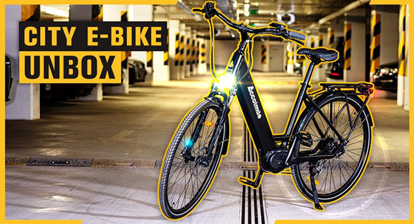 Meilleur budget City E-Bike Unboxing - BAFANG 250W 36V